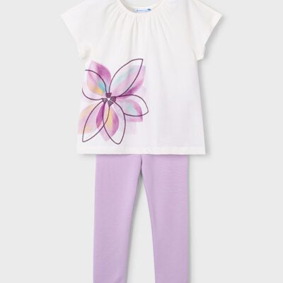 Mayoral Mauve Legging Set 3723