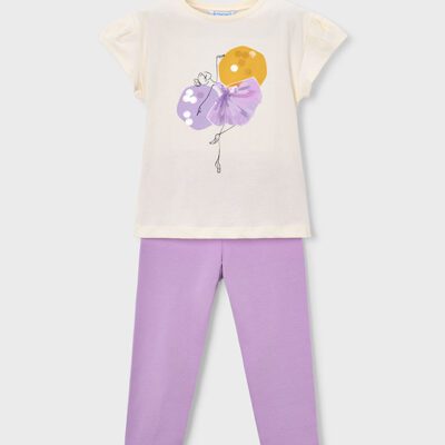 Mayoral Lilac Legging Set 3726