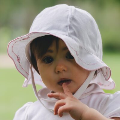 Emile et Rose Jade White Hat 4789