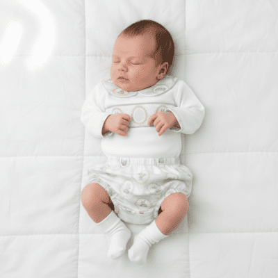 Little Ann's Boys Easter Smocked Set