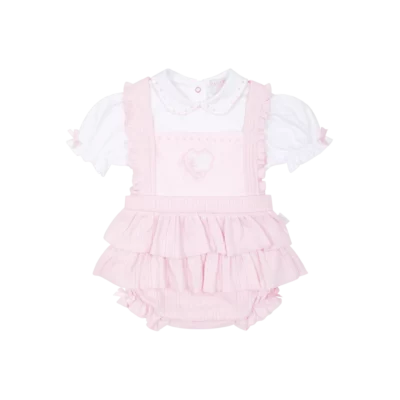 Pastels & Co Helena Dungaree Set 805B