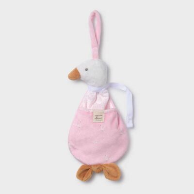 Mayoral Baby Pink Dummy Holder Soft Toy 9080