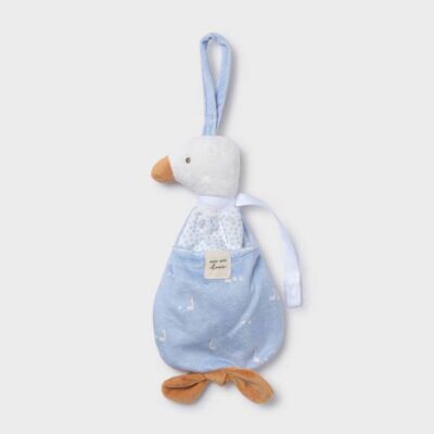 Mayoral Baby Blue Dummy Holder Soft Toy 9080