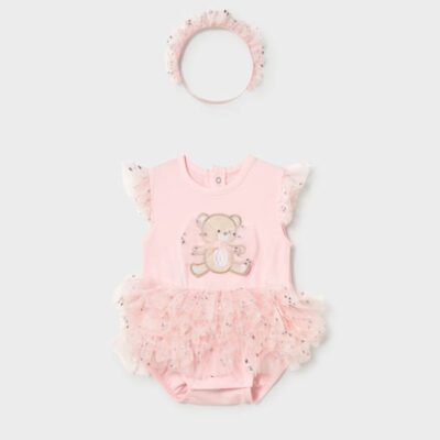 Mayoral Baby Pink Romper 1729