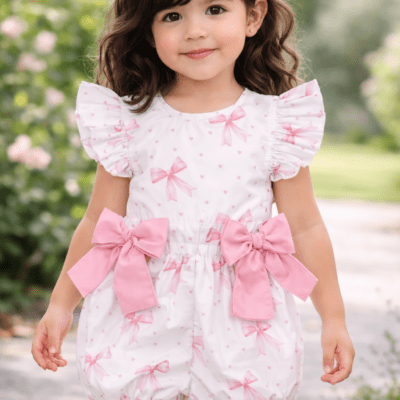 Meia Pata Bows Jumpsuit MP023