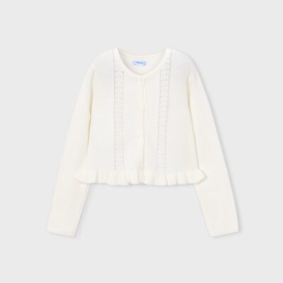 Mayoral Cream Cardigan 3383