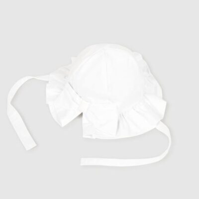 Mayoral Baby White Hat 9070
