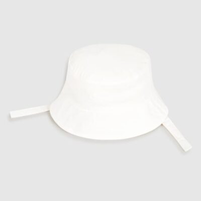Mayoral Baby White Reversible Hat 9068