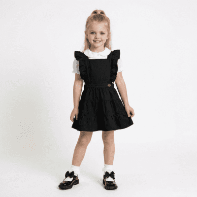Lelli Kelly Bryony Black Pinafore LKS011