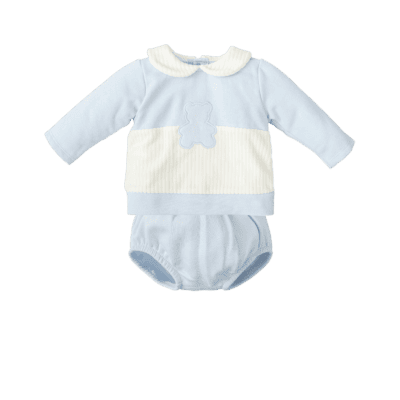 Babidu Blue Bloomers Set 40458