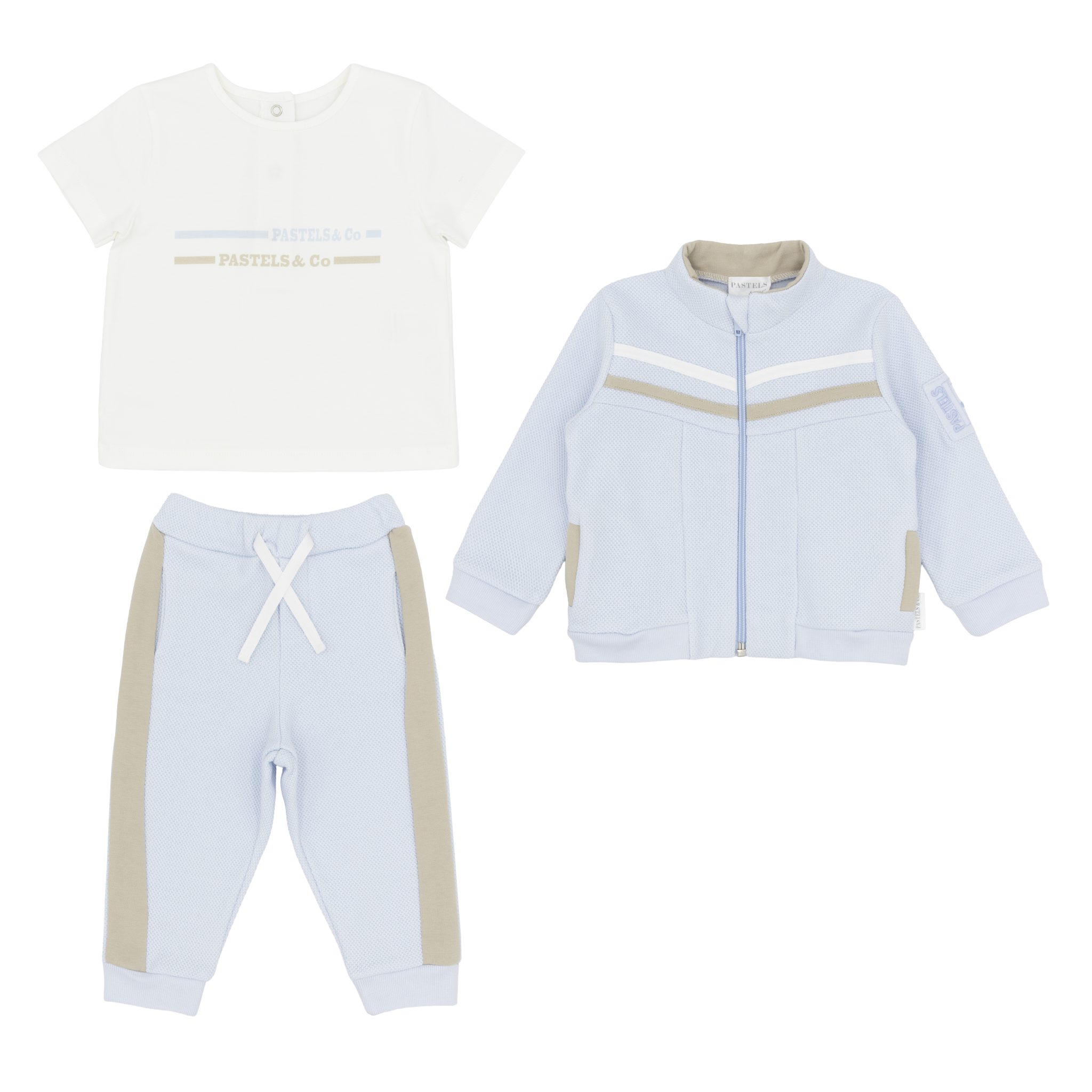 Pastels & Co Philip 3 Piece Set 10-06A