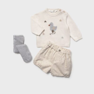 Mayoral Baby Cream Shorts Set 2265