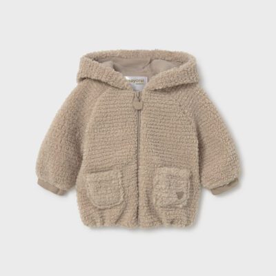 Mayoral Baby Beige Teddy Jacket 2408