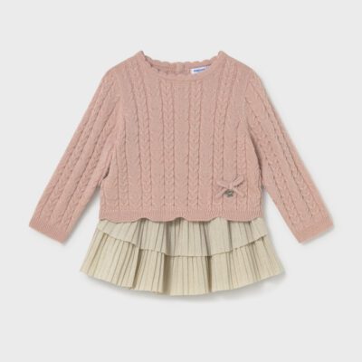 Mayoral Toddler Pink Skirt Set 2955