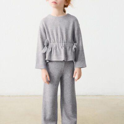 Mayoral Grey Knit Trouser Set 4530