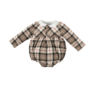 Babidu Tartan Romper 30634
