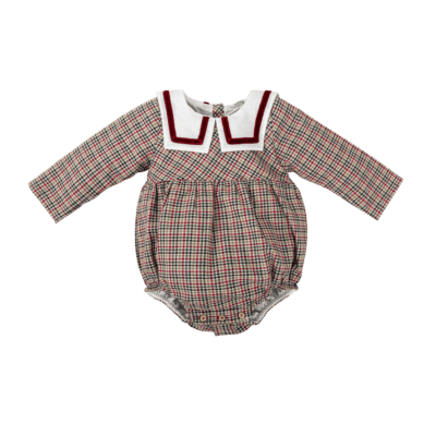 Babidu Tartan Romper 31633