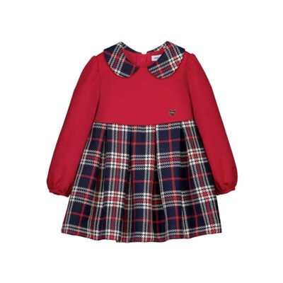 Mayoral Toddler Tartan Dress 2945