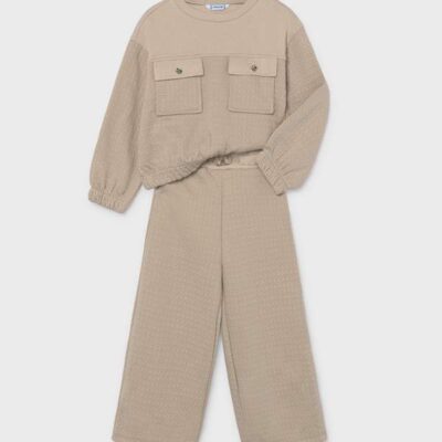 Mayoral Beige Tracksuit 4816